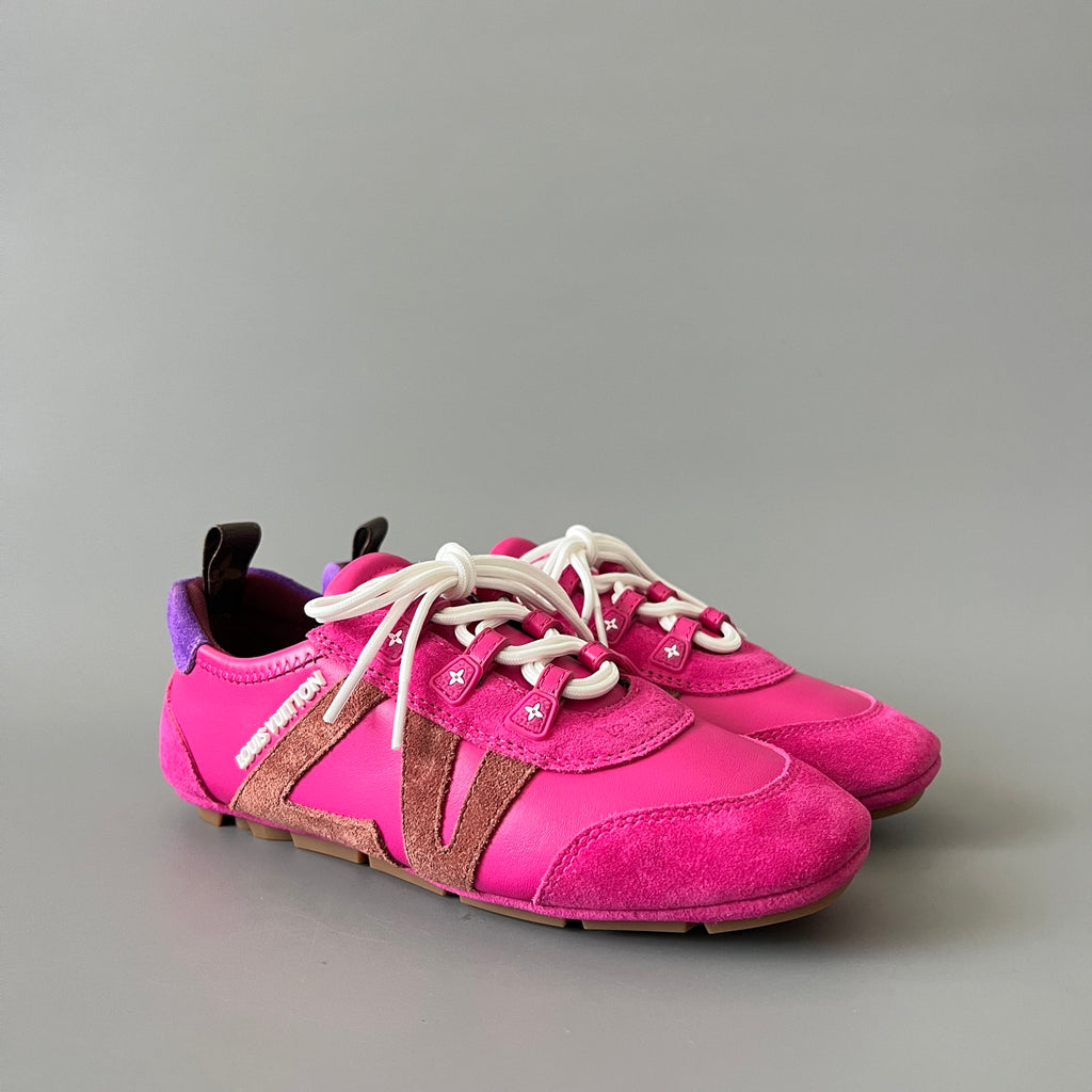 Louis Vuitton Women's Brown Cowhide Leather Shoes