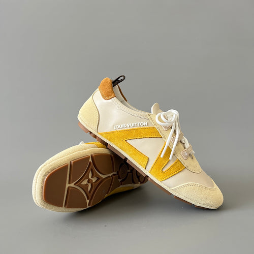 Louis Vuitton Women's Brown Cowhide Leather Shoes