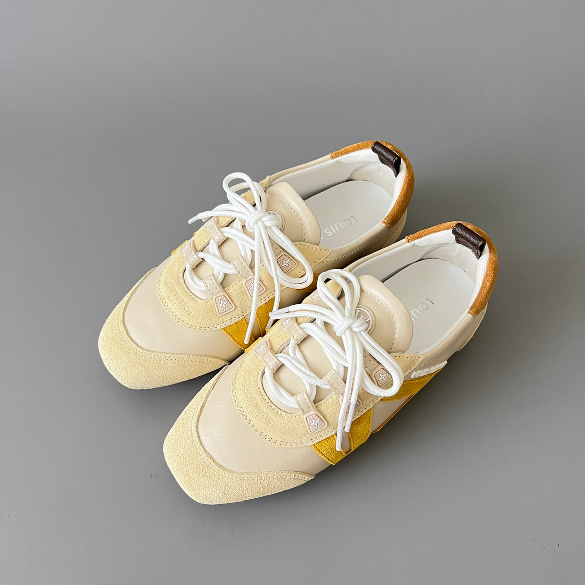 Louis Vuitton Women's Brown Cowhide Leather Shoes