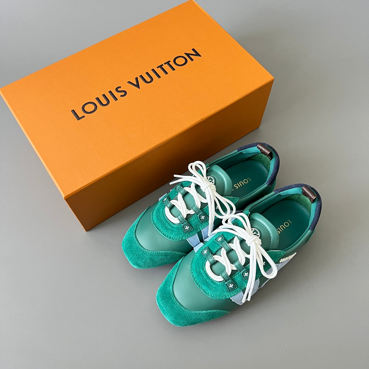 Louis Vuitton Women's Brown Cowhide Leather Shoes