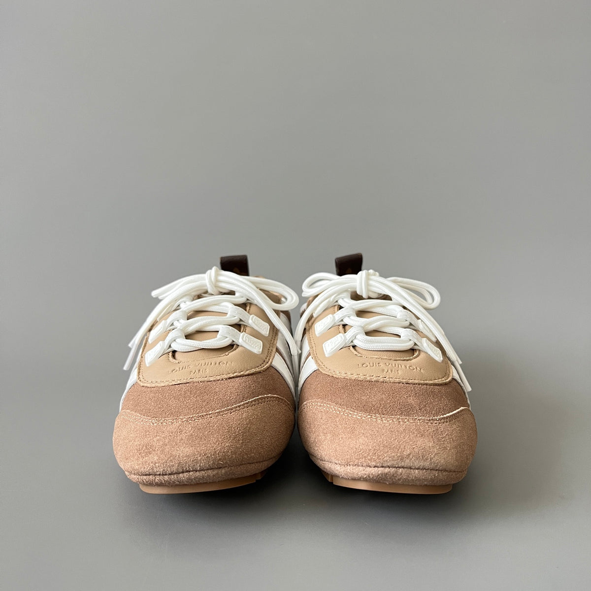 Louis Vuitton Women's Brown Cowhide Leather Shoes